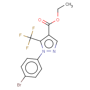CAS No:618070-60-3 ethyl 1-(4-bromophenyl)-5-(trifluoromethyl)-1H-pyrazole-4-carboxylate