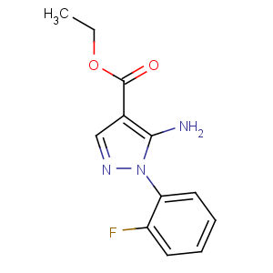 CAS No:618070-65-8 ethyl 5-amino-1-(2-fluorophenyl)pyrazole-4-carboxylate
