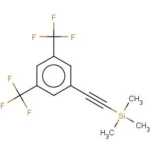 CAS No:618092-28-7 1-[ 3' 5' -bis(trifluoromethyl)phenyl]-2-trimethylsilylacetylene