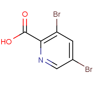 CAS No:61830-40-8 3,5-dibromopyridine-2-carboxylic acid