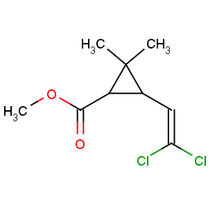 CAS No:61898-95-1 methyl 3-(2,2-dichloroethenyl)-2,2-dimethylcyclopropane-1-carboxylate