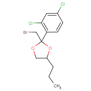 CAS No:61919-18-4 2-(bromomethyl)-2-(2,4-dichlorophenyl)-4-propyl-1,3-dioxolane