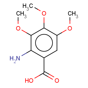 CAS No:61948-85-4 3,4,5-trimethoxyanthranilic acid