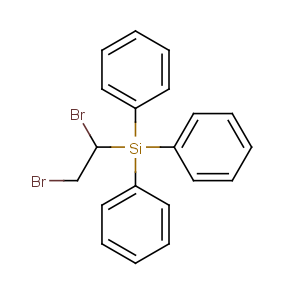 CAS No:61979-36-0 1,2-dibromoethyl-triphenyl-silane