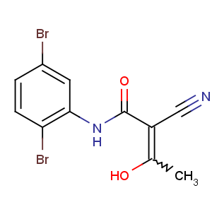 CAS No:62004-35-7 2-cyano-N-(2,5-dibromophenyl)-3-hydroxybut-2-enamide