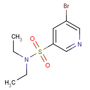 CAS No:62009-37-4 5-bromo-N,N-diethylpyridine-3-sulfonamide