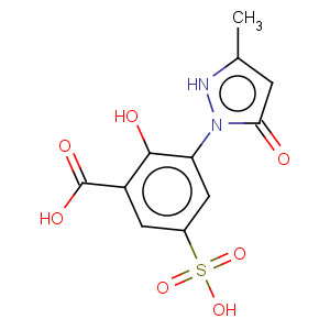 CAS No:6201-74-7 1-(2-hydroxy-3-carboxy-5-sulfophenyl)-3-methyl-5-pyrazolone