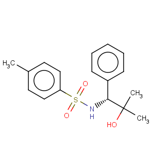 CAS No:620627-46-5 (r)-n-(2-hydroxy-2-methyl-1-phenyl-propyl)-4-methyl-benzenesulfonamide
