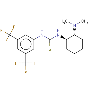 CAS No:620960-26-1 1-[3,5-Bis(trifluoromethyl)phenyl]-3-[(1R,2R)-(-)-2-(dimethylamino)cyclohexyl]thiourea (R,R-TUC)