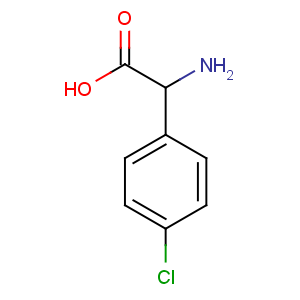 CAS No:6212-33-5 2-amino-2-(4-chlorophenyl)acetic acid