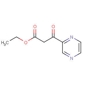 CAS No:62124-77-0 ethyl 3-oxo-3-pyrazin-2-ylpropanoate