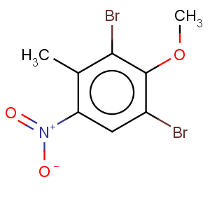 CAS No:62265-99-0 Benzene,1,3-dibromo-2-methoxy-4-methyl-5-nitro-