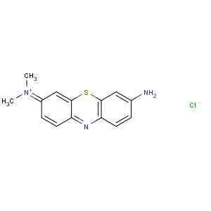 CAS No:62298-43-5 3-Amino-7-(dimethylamino)phenothiazin-5-ium, salt with 2,4,5,7-tetrabromo-3,6-dihydroxyspiro(isobenzofuran-1(3H),9-(9H)xanthen)-3-one (2:1)