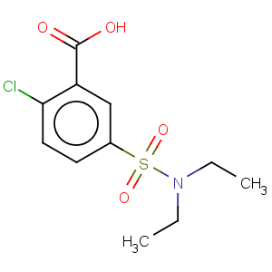 CAS No:62310-17-2 2-Chloro-5-diethylsulfamoyl-benzoic acid