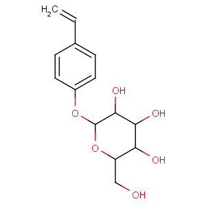 CAS No:62470-46-6 p-Vinylphenyl O-beta-D-glucopyraside