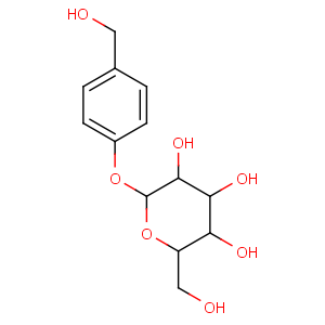 CAS No:62499-27-8 (2R,3S,4S,5R,6S)-2-(hydroxymethyl)-6-[4-(hydroxymethyl)phenoxy]oxane-3,<br />4,5-triol