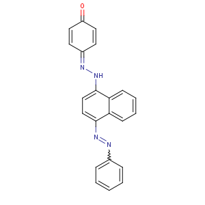 CAS No:6253-10-7 4-[(4-phenyldiazenylnaphthalen-1-yl)hydrazinylidene]cyclohexa-2,<br />5-dien-1-one