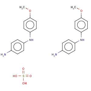 CAS No:6254-98-4 bis[N-(p-methoxyphenyl)-p-phenylenediamine] sulphate