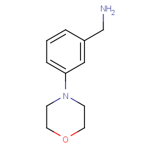 CAS No:625470-29-3 (3-morpholin-4-ylphenyl)methanamine