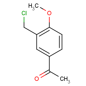 CAS No:62581-82-2 1-[3-(chloromethyl)-4-methoxyphenyl]ethanone