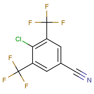 CAS No:62584-30-9 4-chloro-3,5-bis(trifluoromethyl)benzonitrile