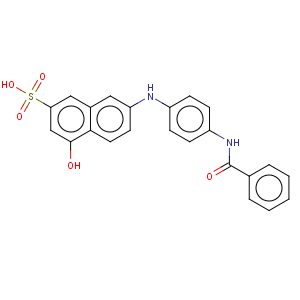 CAS No:6259-47-8 2-Naphthalenesulfonicacid, 7-[[4-(benzoylamino)phenyl]amino]-4-hydroxy-