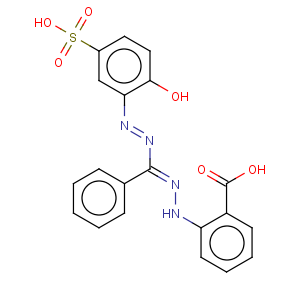 CAS No:62625-22-3 sodium hydrogen 2-[1-(2-hydroxy-5-sulphonatophenyl)-3-phenyl-5-formazano]benzoate