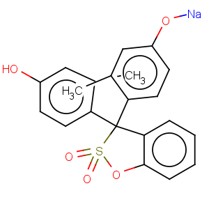 CAS No:62625-31-4 sodium hydrogen 4,4'-(3H-1,2-benzoxathiol-3-ylidene)bis[3-methylphenolate S,S-dioxide