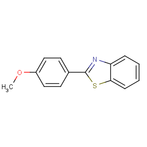 CAS No:6265-92-5 2-(4-methoxyphenyl)-1,3-benzothiazole