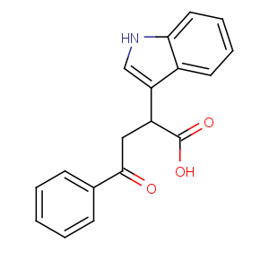 CAS No:6266-66-6 2-(1H-indol-3-yl)-4-oxo-4-phenylbutanoic acid