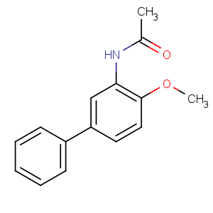 CAS No:6279-48-7 Acetamide,N-(4-methoxy[1,1'-biphenyl]-3-yl)-