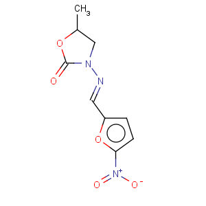 CAS No:6281-26-1 2-Oxazolidinone,5-methyl-3-[[(5-nitro-2-furanyl)methylene]amino]-