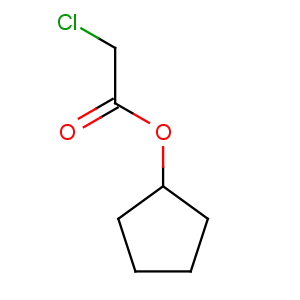 CAS No:6282-56-0 Aceticacid, 2-chloro-, cyclopentyl ester