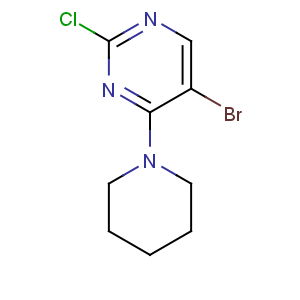 CAS No:62880-67-5 5-bromo-2-chloro-4-piperidin-1-ylpyrimidine