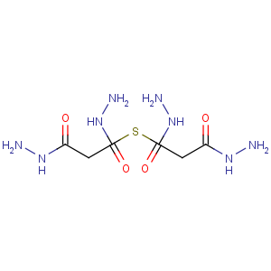 CAS No:6292-68-8 Propanoic acid,3,3'-thiobis-, dihydrazide (9CI)
