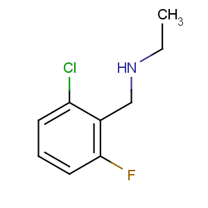 CAS No:62924-59-8 N-[(2-chloro-6-fluorophenyl)methyl]ethanamine