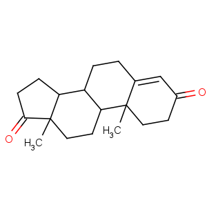 CAS No:63-05-8 (8R,9S,10R,13S,14S)-10,13-dimethyl-2,6,7,8,9,11,12,14,15,<br />16-decahydro-1H-cyclopenta[a]phenanthrene-3,17-dione