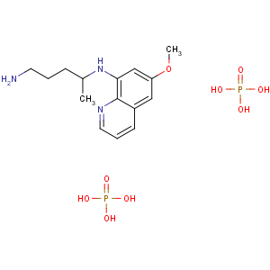 CAS No:63-45-6 4-N-(6-methoxyquinolin-8-yl)pentane-1,4-diamine