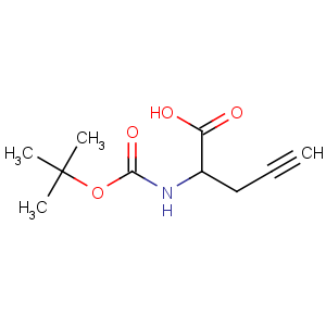 CAS No:63039-48-5 (2S)-2-[(2-methylpropan-2-yl)oxycarbonylamino]pent-4-ynoic acid