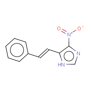 CAS No:6307-17-1 1H-Imidazole,5-nitro-4-(2-phenylethenyl)-