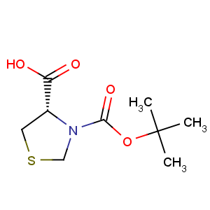 CAS No:63091-82-7 3,4-Thiazolidinedicarboxylicacid, 3-(1,1-dimethylethyl) ester, (4S)-