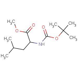 CAS No:63096-02-6 methyl (2S)-4-methyl-2-[(2-methylpropan-2-yl)oxycarbonylamino]pentanoate