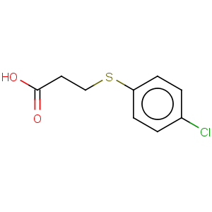 CAS No:6310-27-6 Propanoic acid,3-[(4-chlorophenyl)thio]-