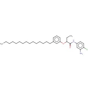 CAS No:63133-98-2 n-(3-amino-4-chlorophenyl)-2-(3-pentadecylphenoxy)butyramide