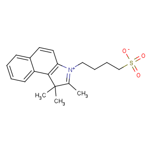CAS No:63149-24-6 4-(1,1,2-trimethylbenzo[e]indol-3-ium-3-yl)butane-1-sulfonate