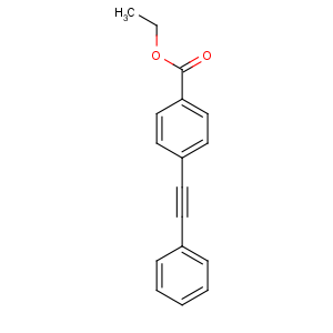 CAS No:63164-96-5 ethyl 4-(2-phenylethynyl)benzoate