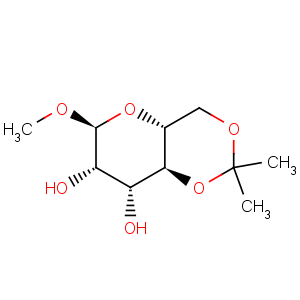 CAS No:63167-67-9 methyl 4,6-o-isopropylidene-a-d-mannopyranoside