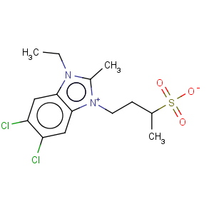 CAS No:63175-96-2 1H-Benzimidazolium,5,6-dichloro-1-ethyl-2-methyl-3-(3-sulfobutyl)-, inner salt