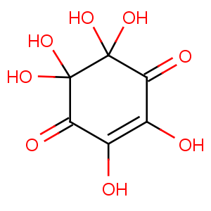 CAS No:63183-44-8 2,3,5,5,6,6-hexahydroxycyclohex-2-ene-1,4-dione