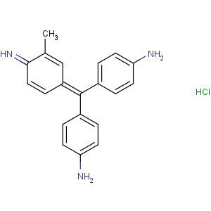 CAS No:632-99-5 4-[(4-aminophenyl)-(4-imino-3-methylcyclohexa-2,<br />5-dien-1-ylidene)methyl]aniline